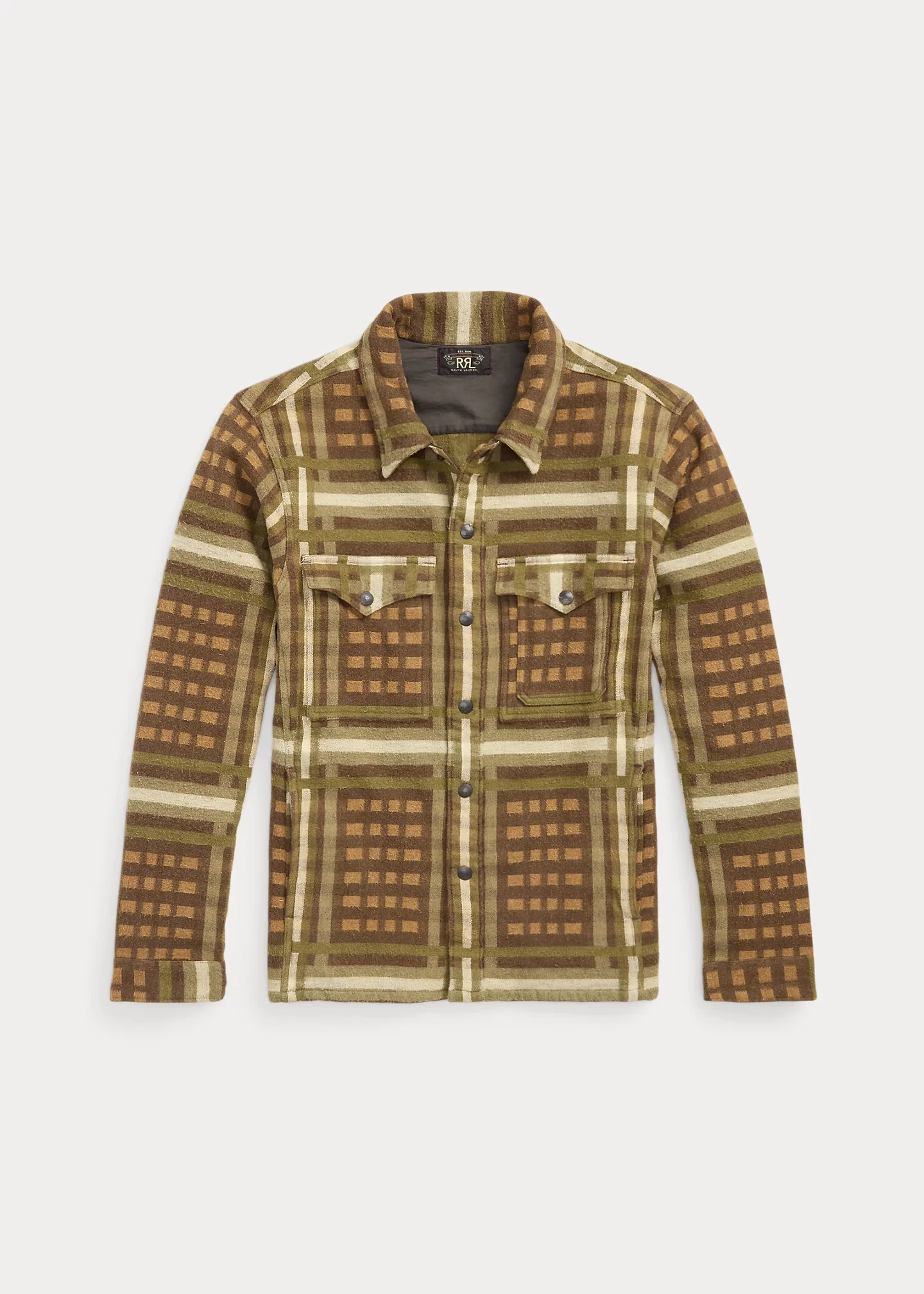 Patterned Jacquard Overshirt - 1