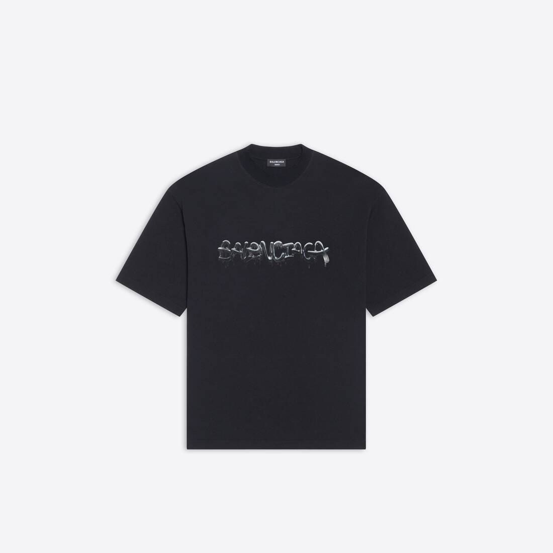 Men's Slime T-shirt Medium Fit in Black 高 - 1