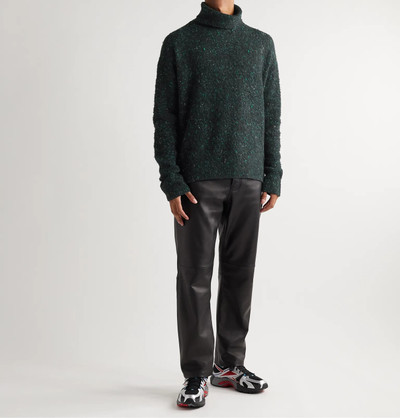 Acne Studios Mélange Wool-Blend Rollneck Sweater outlook