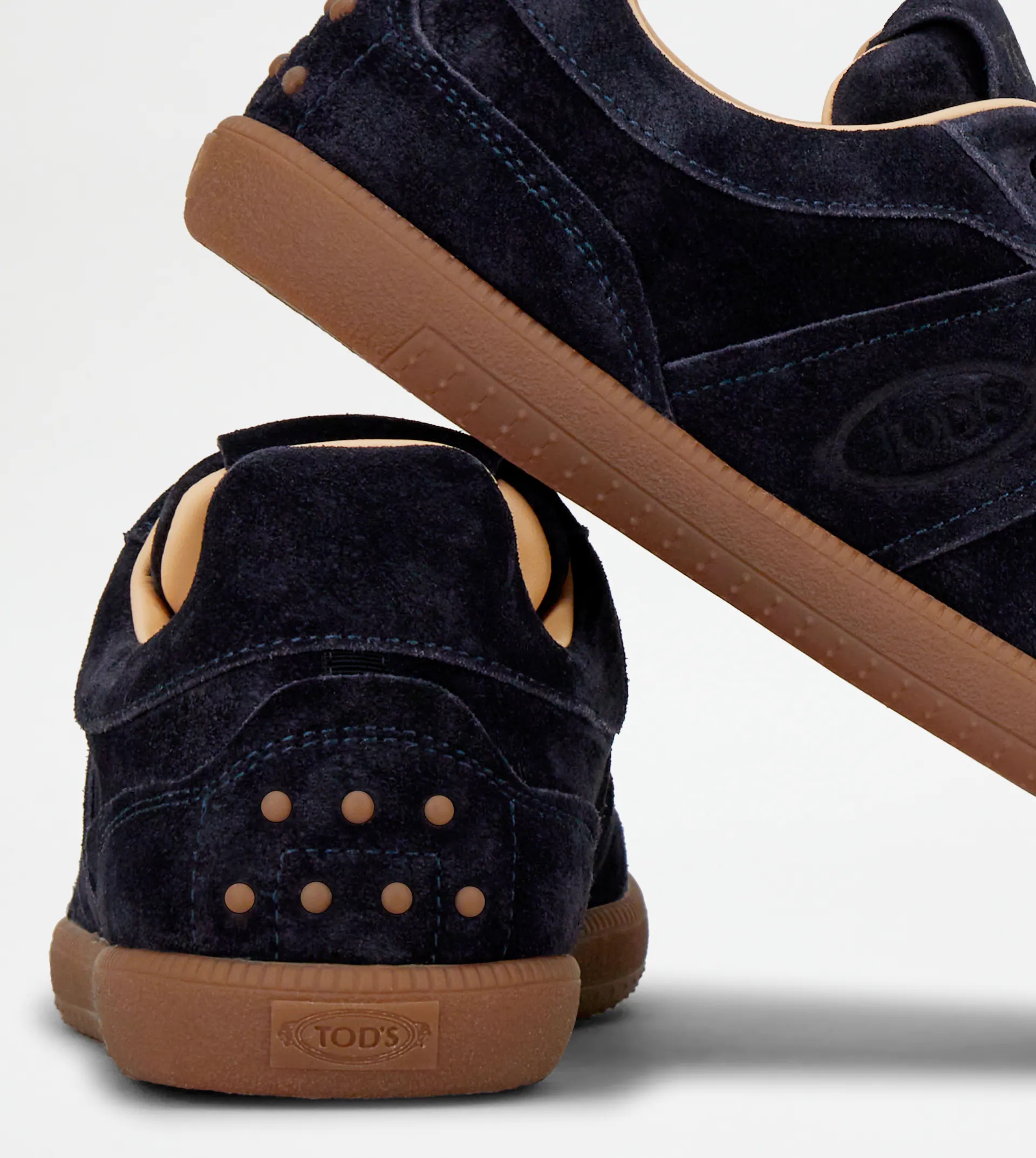 TOD'S TABS SNEAKERS IN SUEDE - BLUE - 5