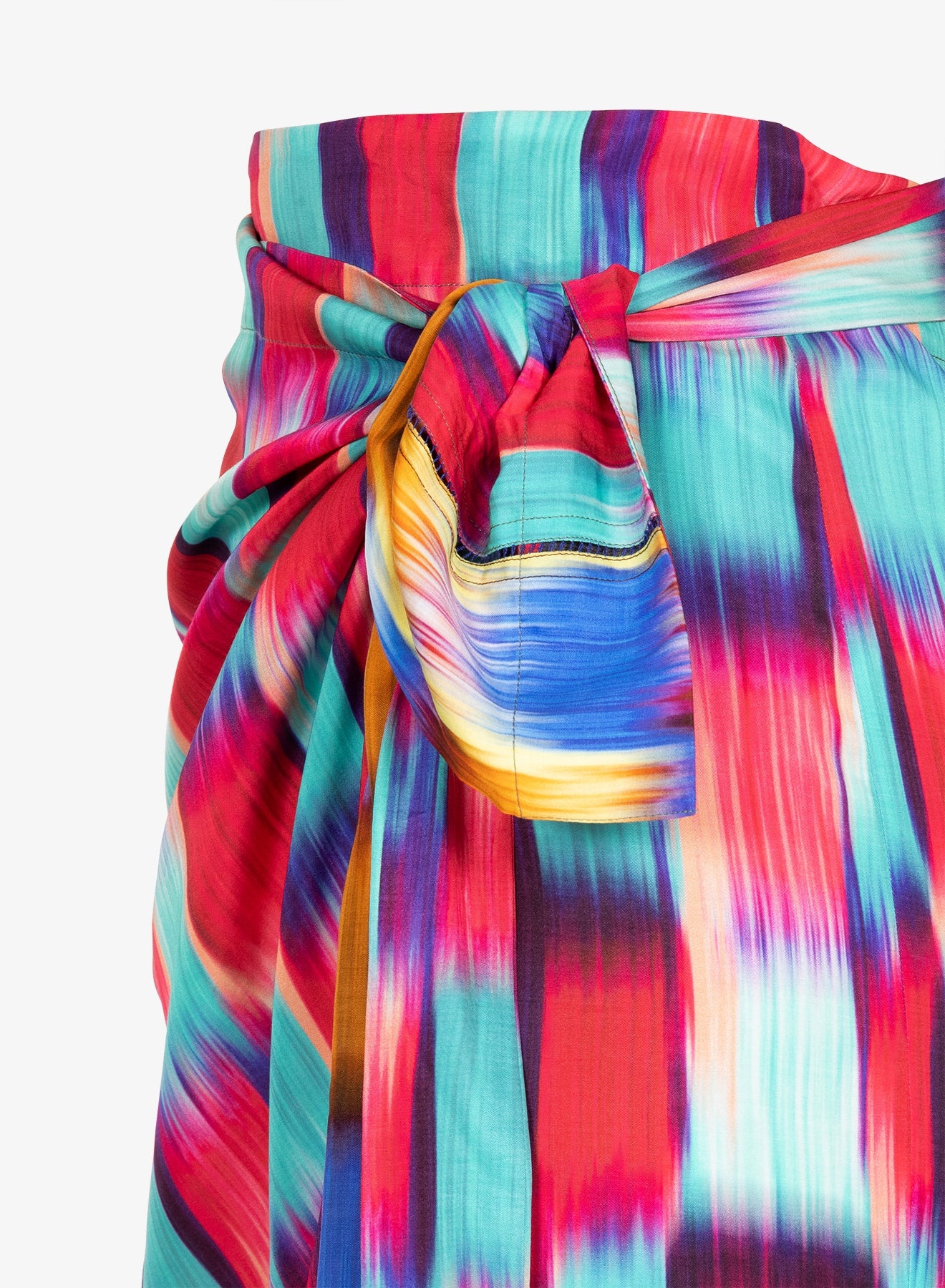 SKIRT WITH LADDERSTITCH - 3