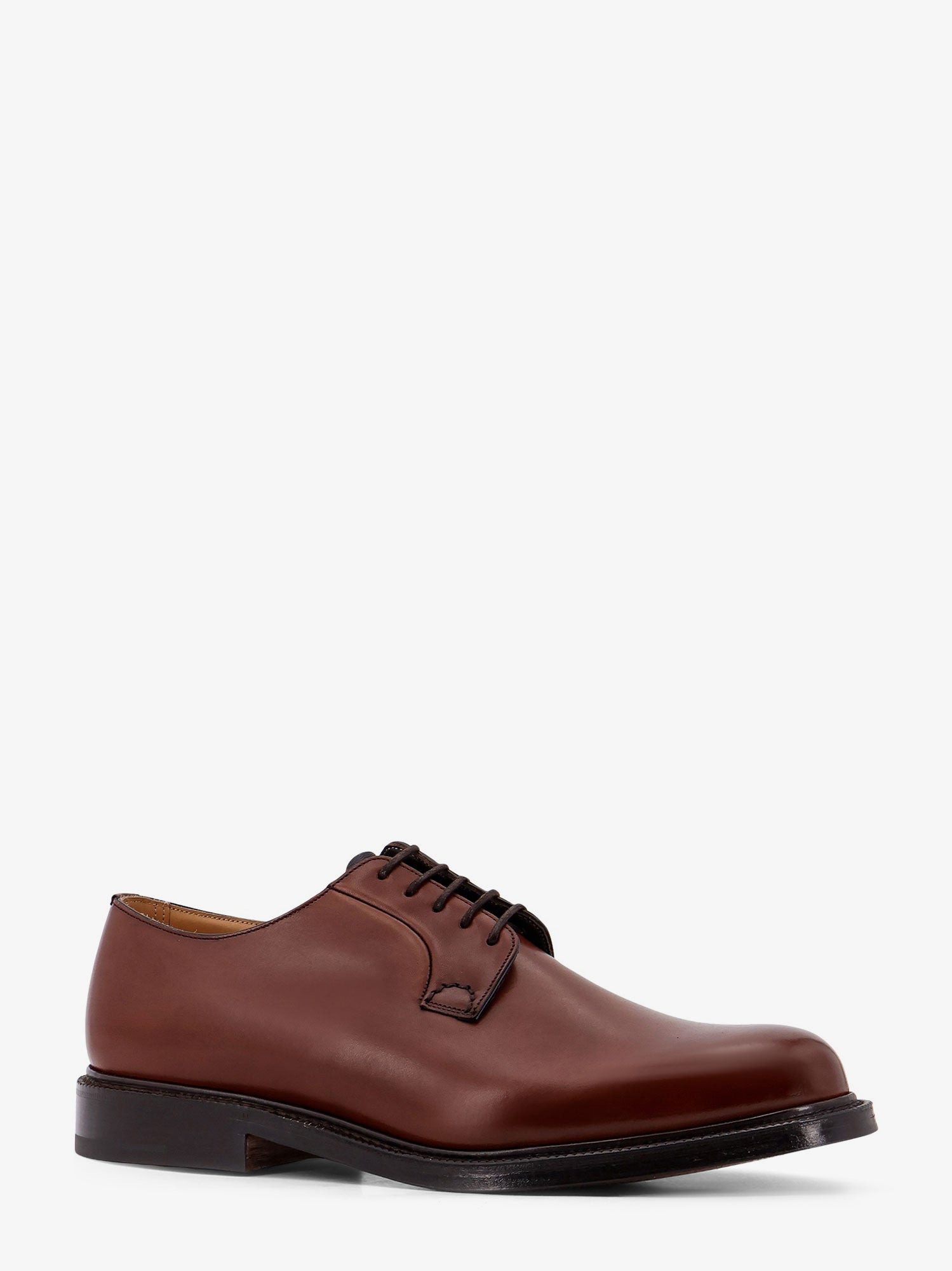 SHANNON LEATHER LACE-UP SHOE - 2
