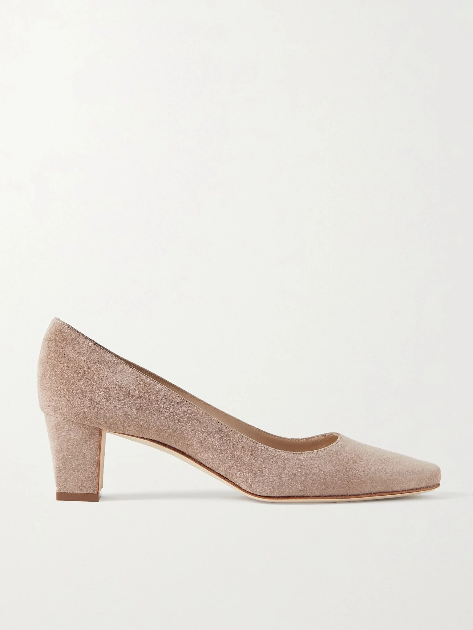 Okkatopla 50 suede pumps Neutral - 1
