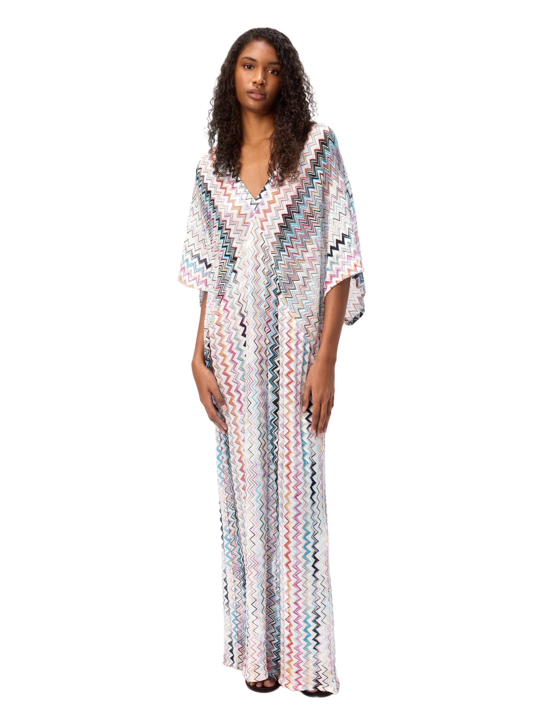 Missoni Long Caftan With V-neck in Multicoloured at Nordstrom - 1