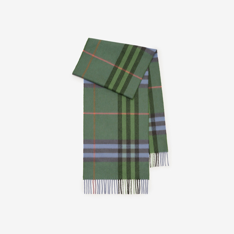 Check Cashmere Scarf 1
