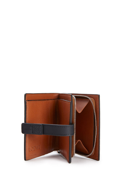 Loewe Compact zip wallet in soft grained calfskin outlook