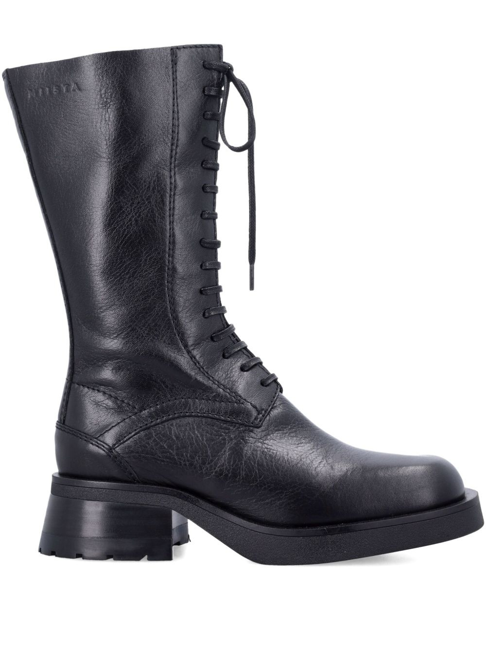 lace-up chunky-sole boots - 1