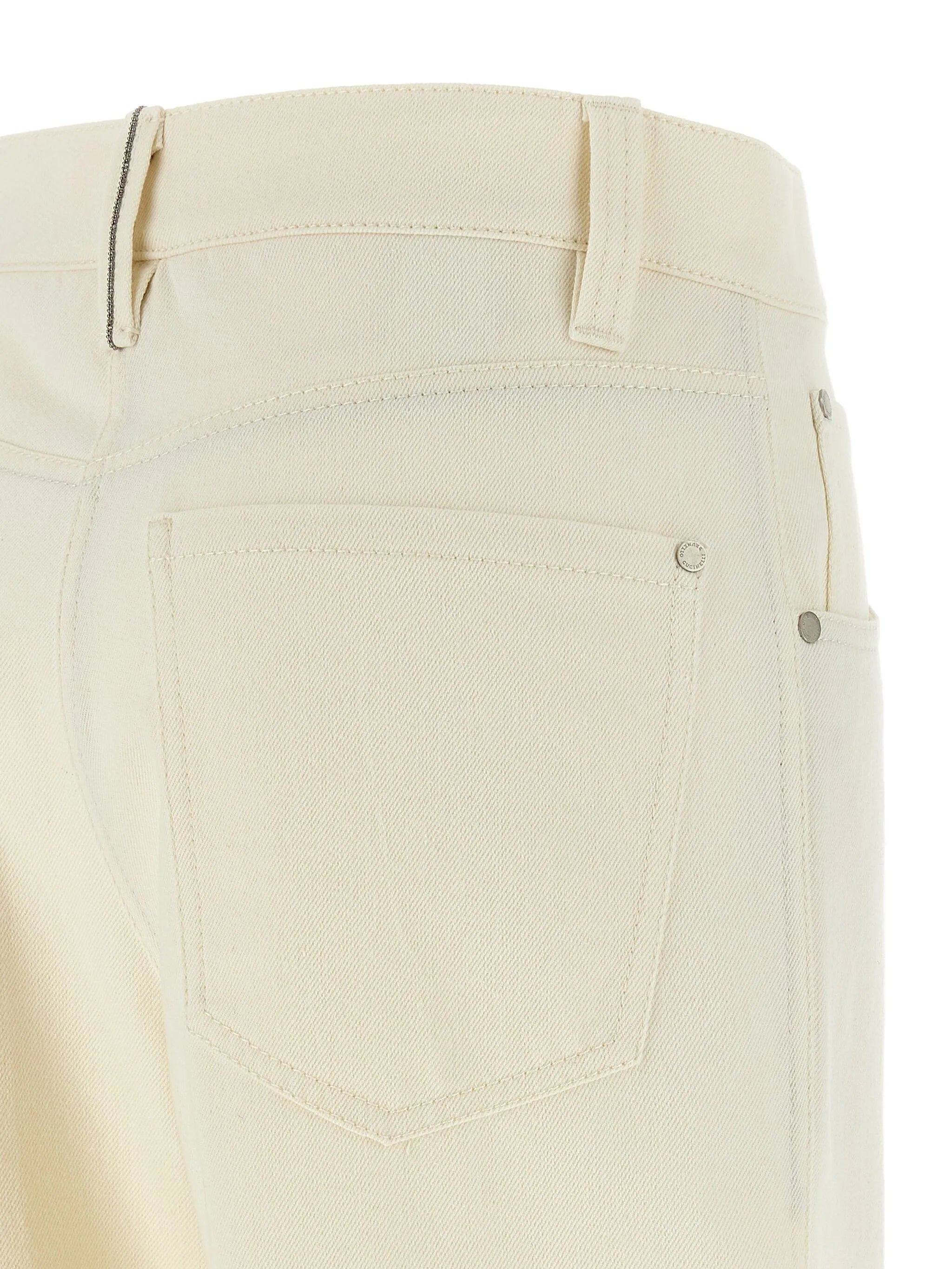 Brunello Cucinelli Monile Cropped Jeans - 3