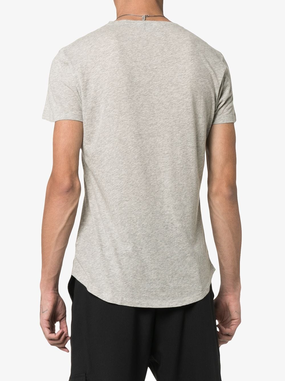 short sleeved cotton t-shirt - 4
