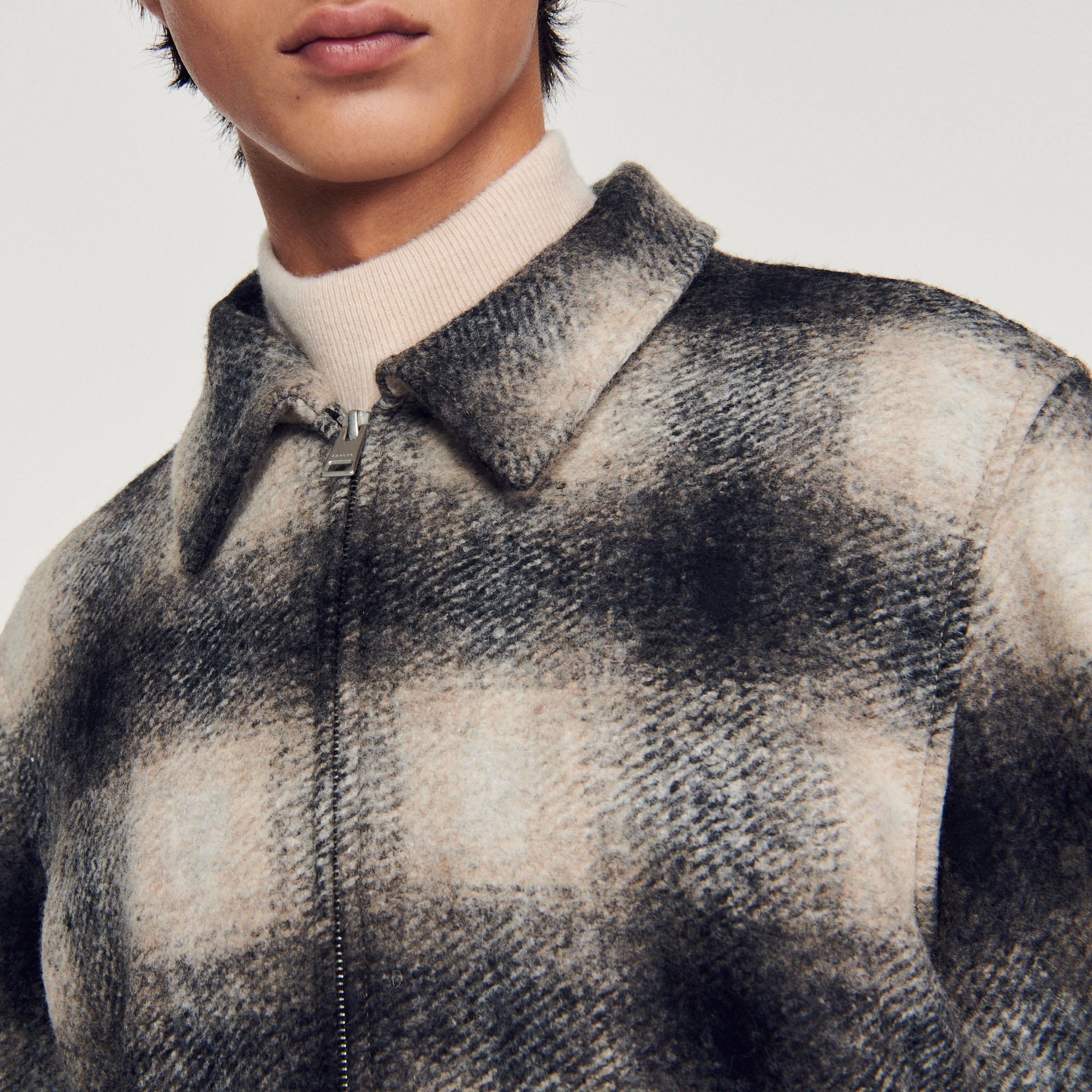 Woolcloth jacket - 4