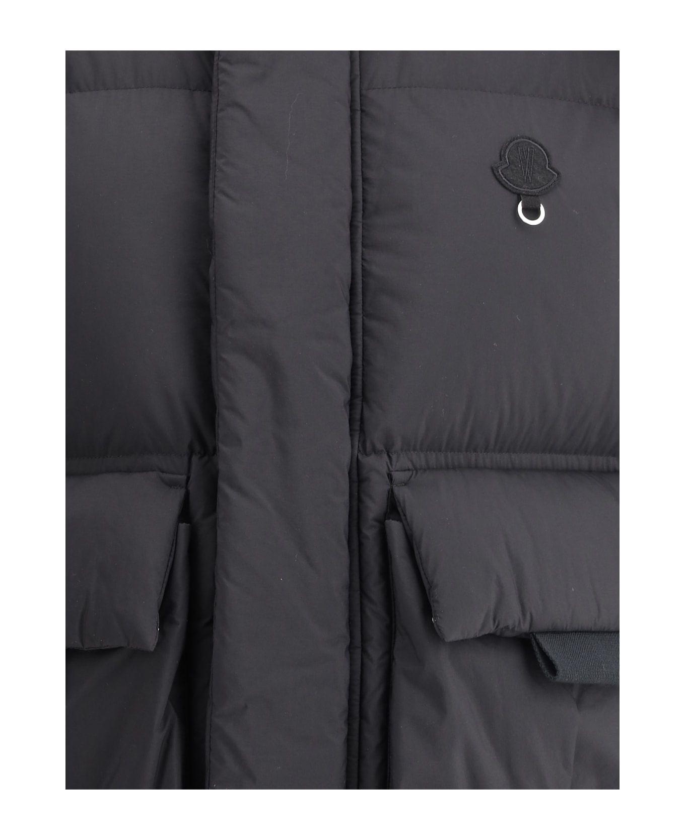 ダウンベスト MONCLER Moncler x Willow Smith 'Sabela' vest Moncler x Willow Smith Sabela Down Vest in Black für Damen