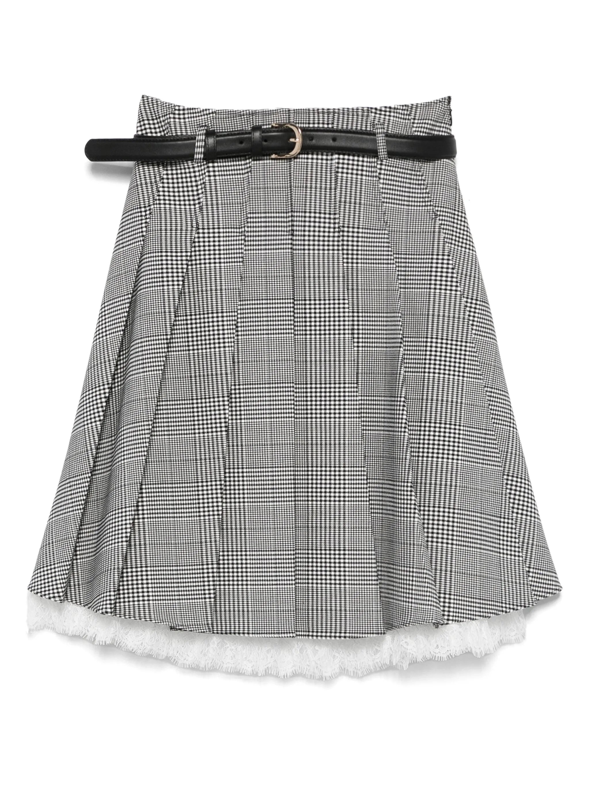 Self Portrait Prince Of Wales-check Skirt - 1