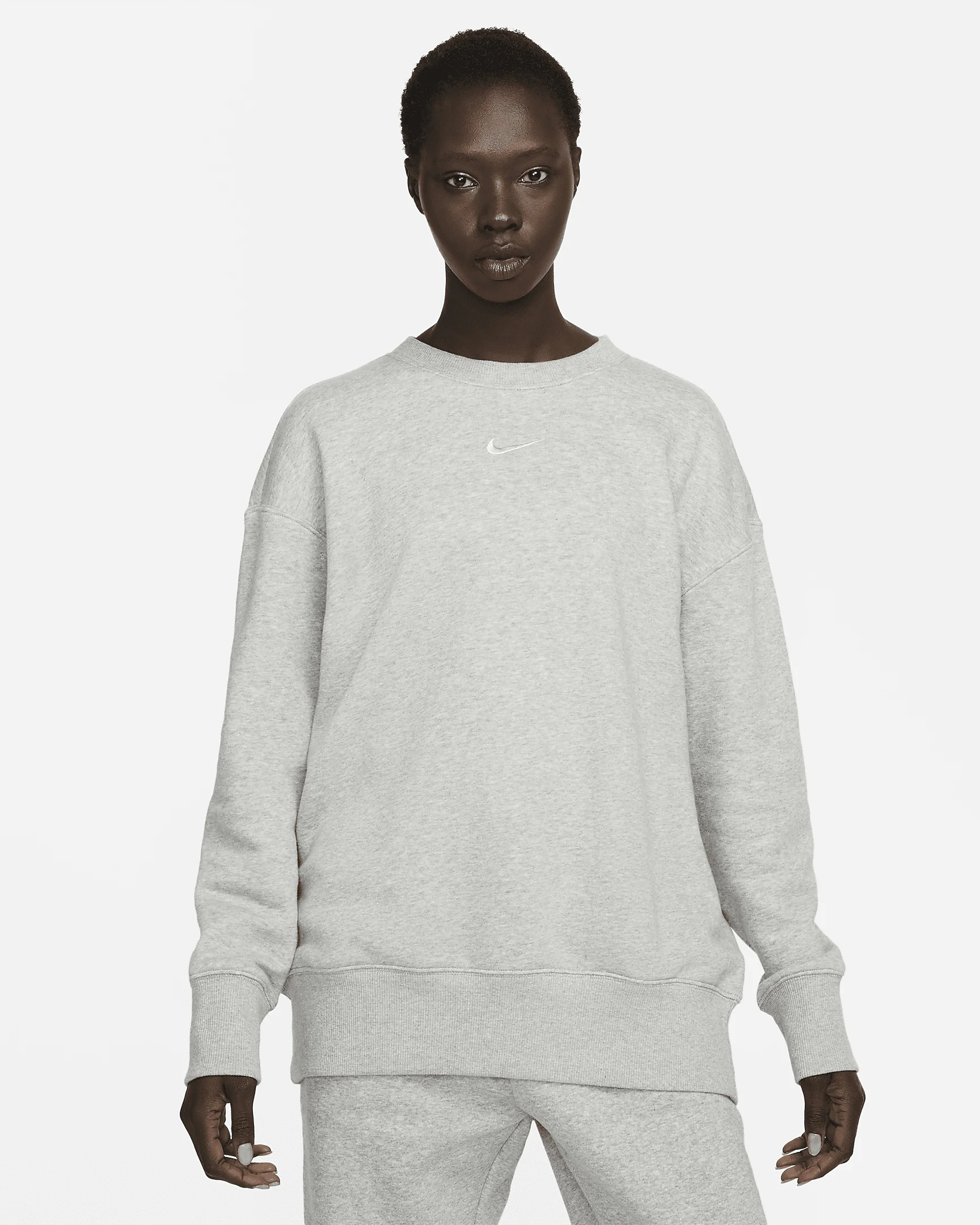Swoosh crewneck sweatshirt - 1