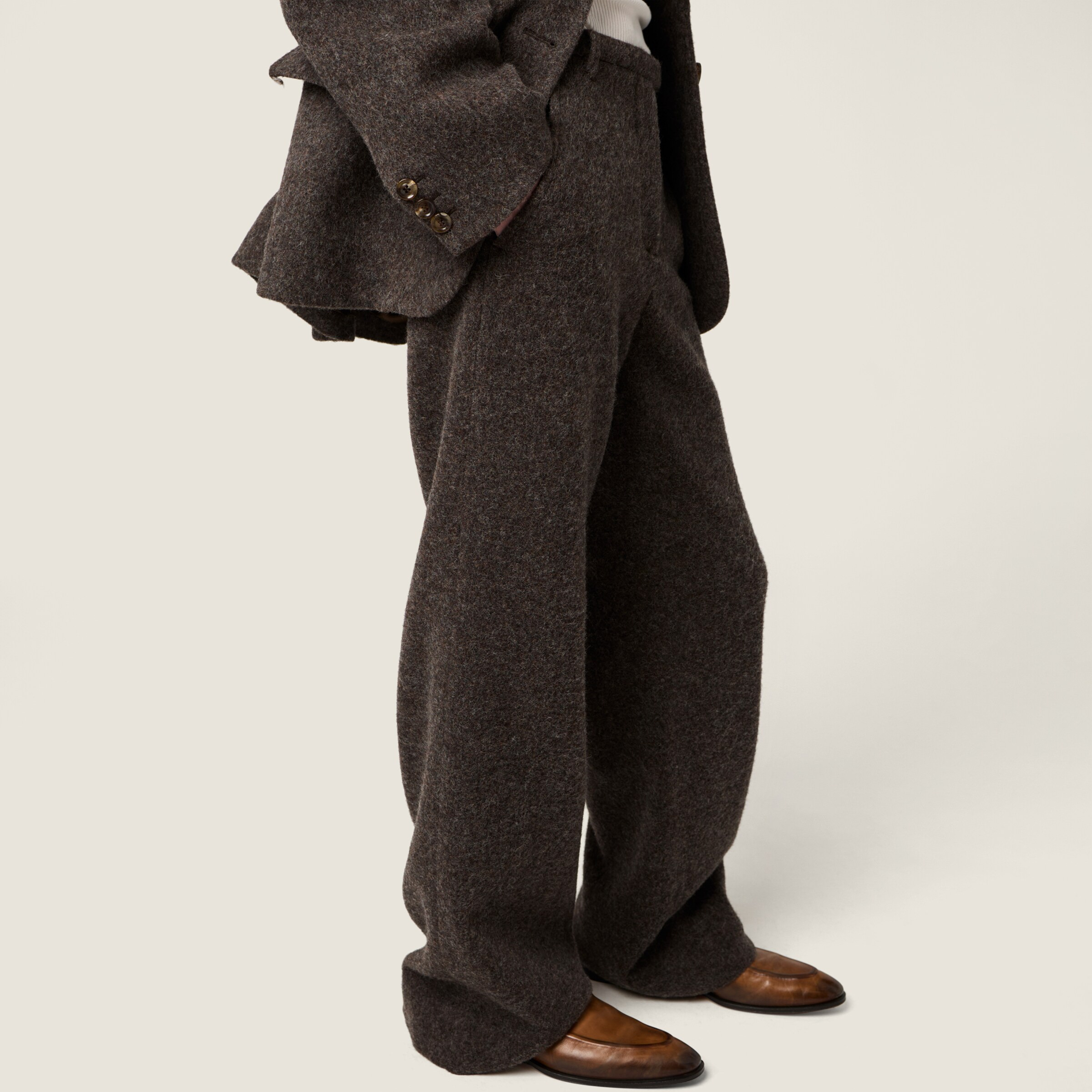Light Shetland wool pants - 5