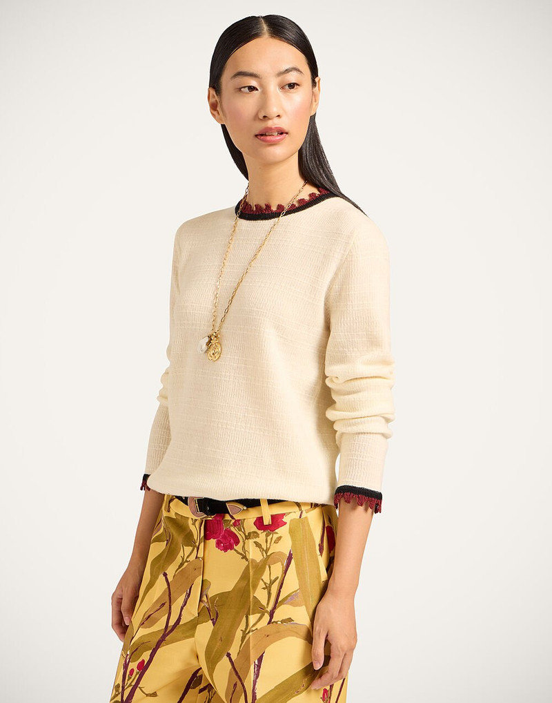 La DoubleJ Picket Crew Neck outlook