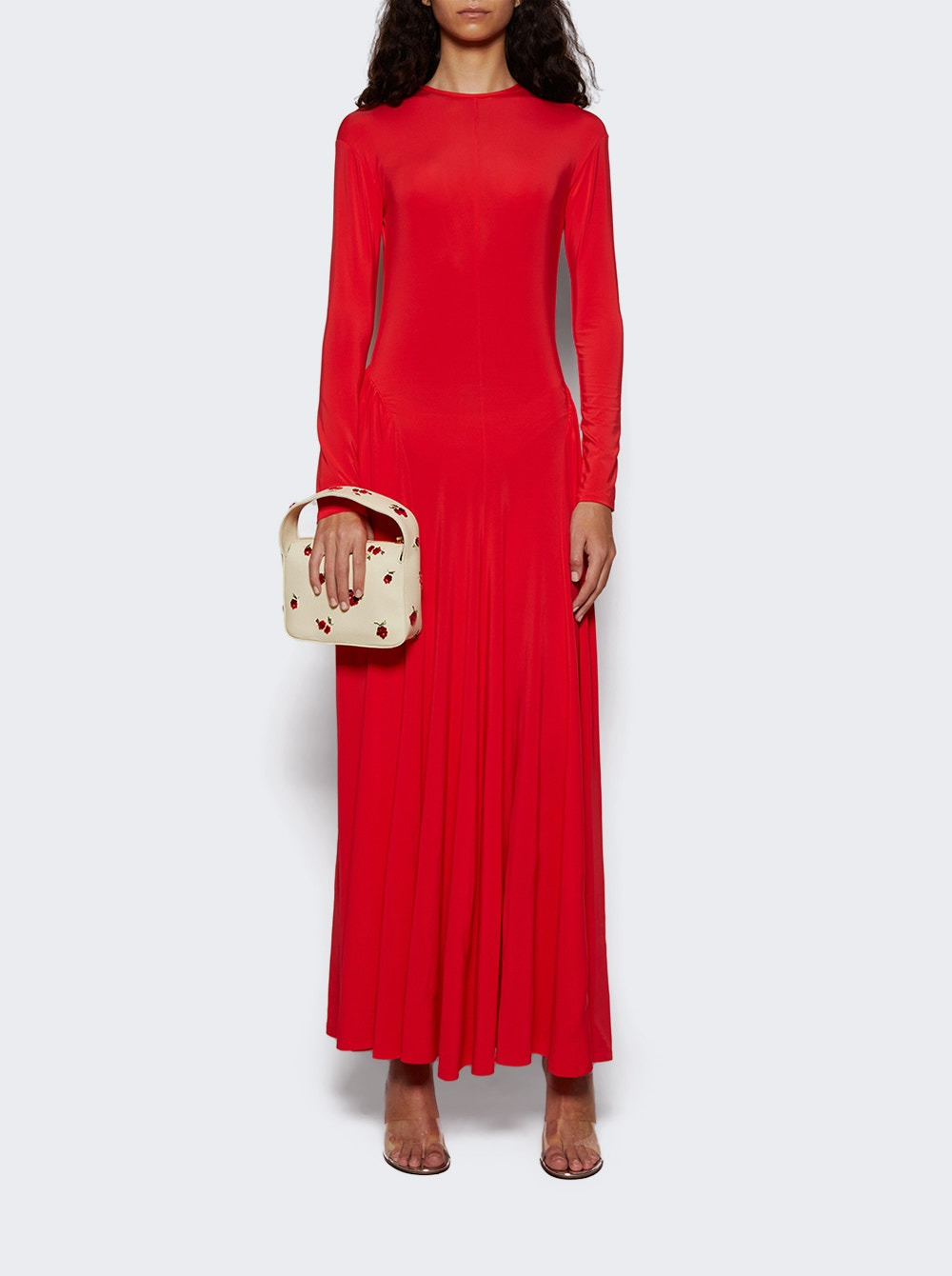 Orea Dress Vivid Red - 2