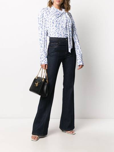 Isabel Marant Takeith tie-neck blouse outlook