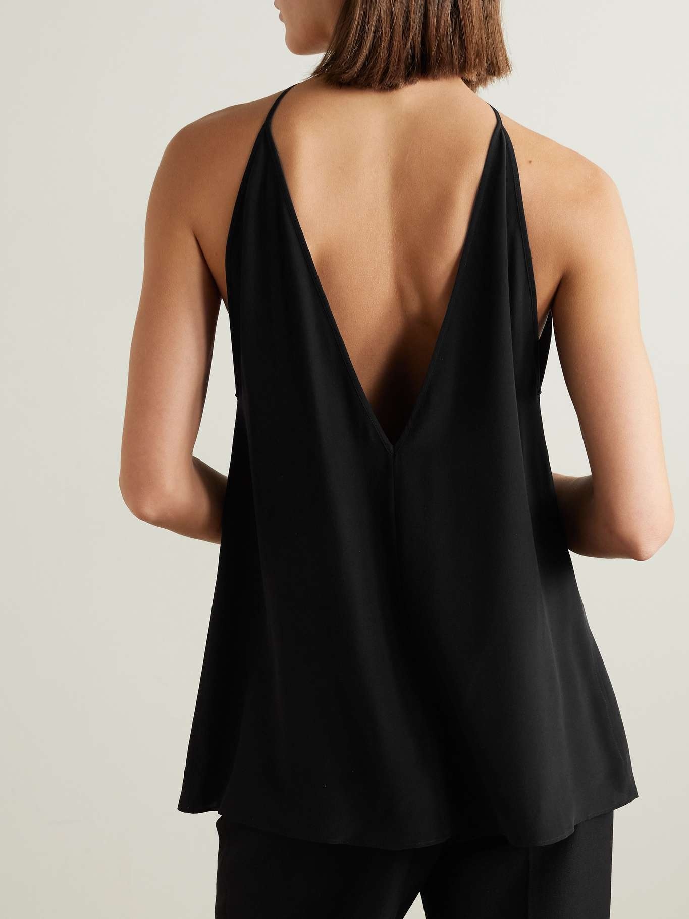 Silk crepe de chine camisole - 3