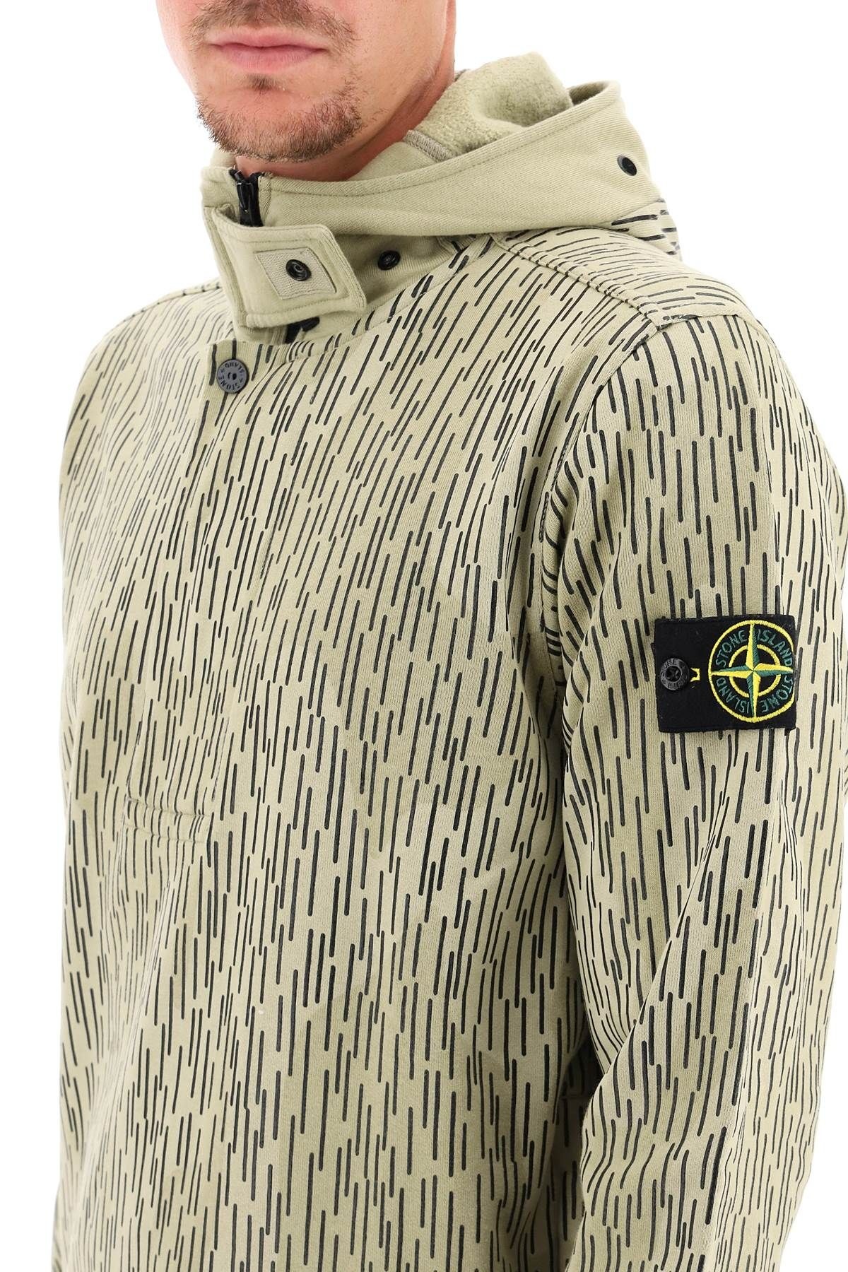 RAIN CAMO HALF ZIP SWEATSHIRT - 5