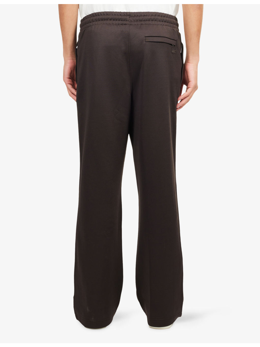 Loose-Fit Straight-Leg Fleece Cotton-Blend Jogging Bottoms - 4
