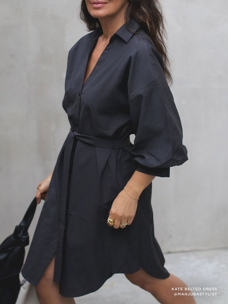 The Kate Belted Dress 6