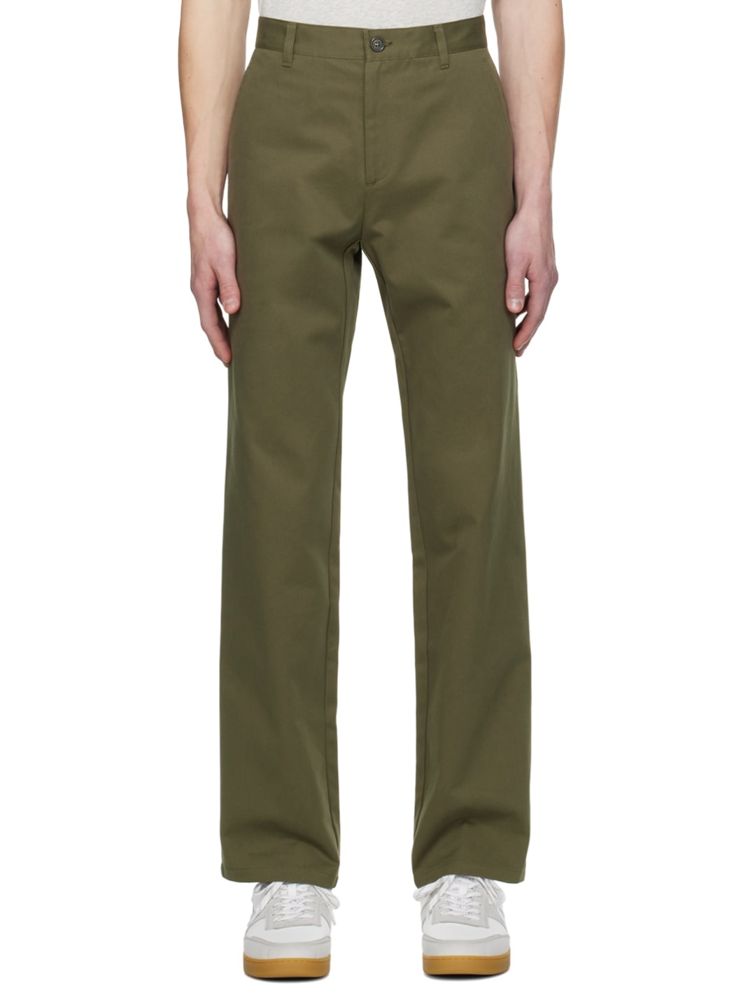 Khaki Ville Trousers - 1