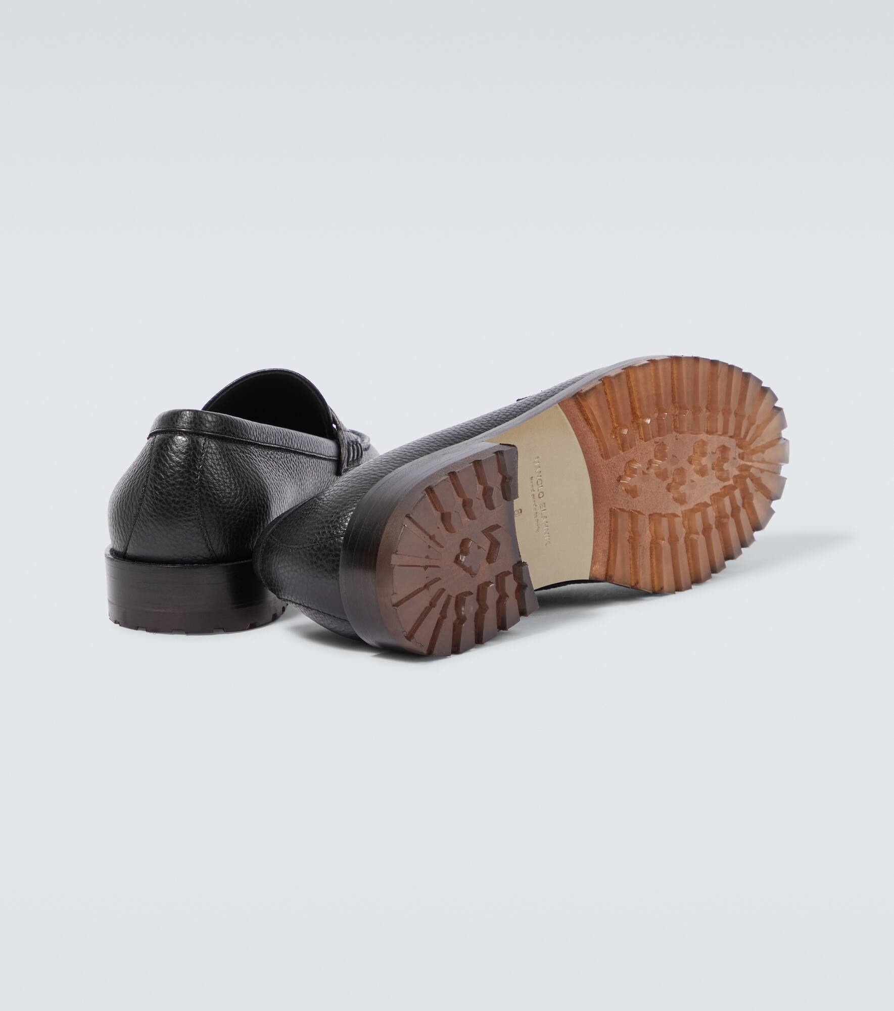 Randy leather penny loafers - 7