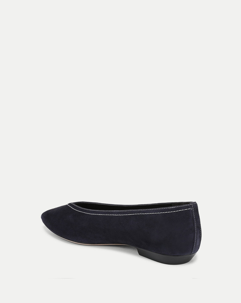 VERONICA BEARD BANCROFT SUEDE FLAT outlook