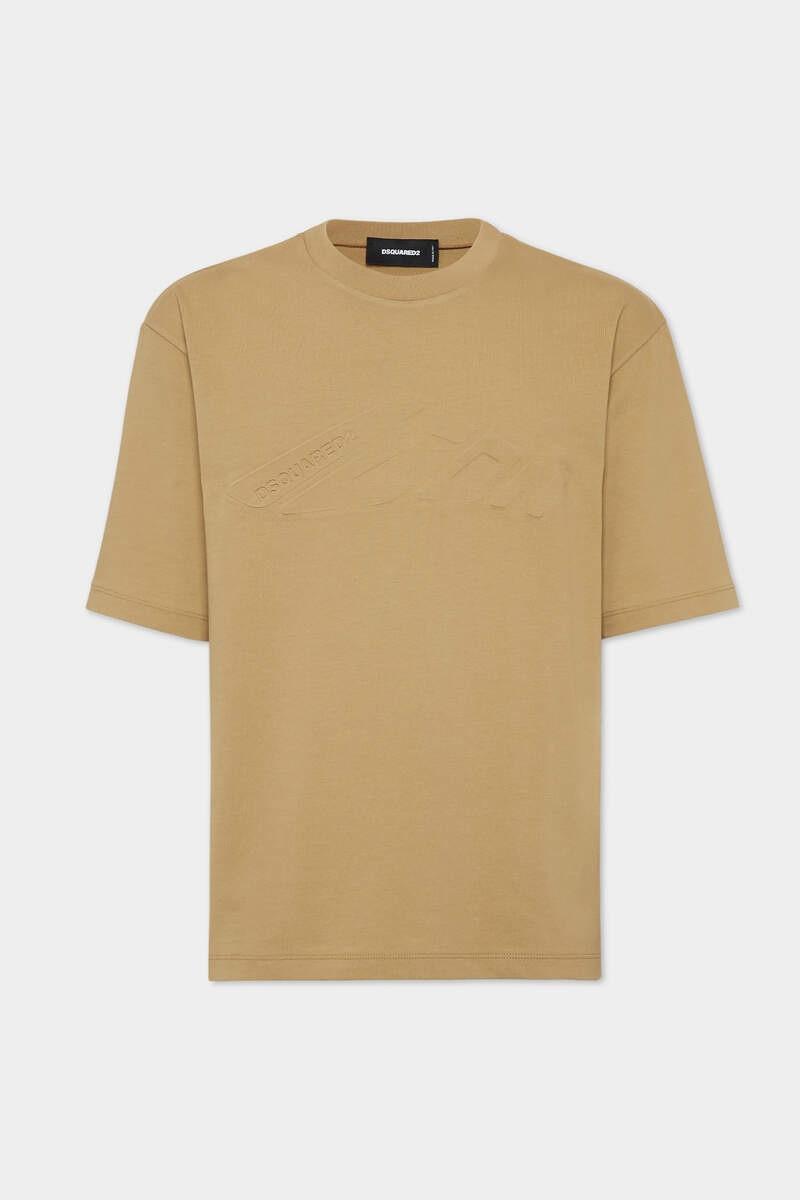 ICON NEW GENERATION LOOSE FIT EMBOSSED T-SHIRT - 1
