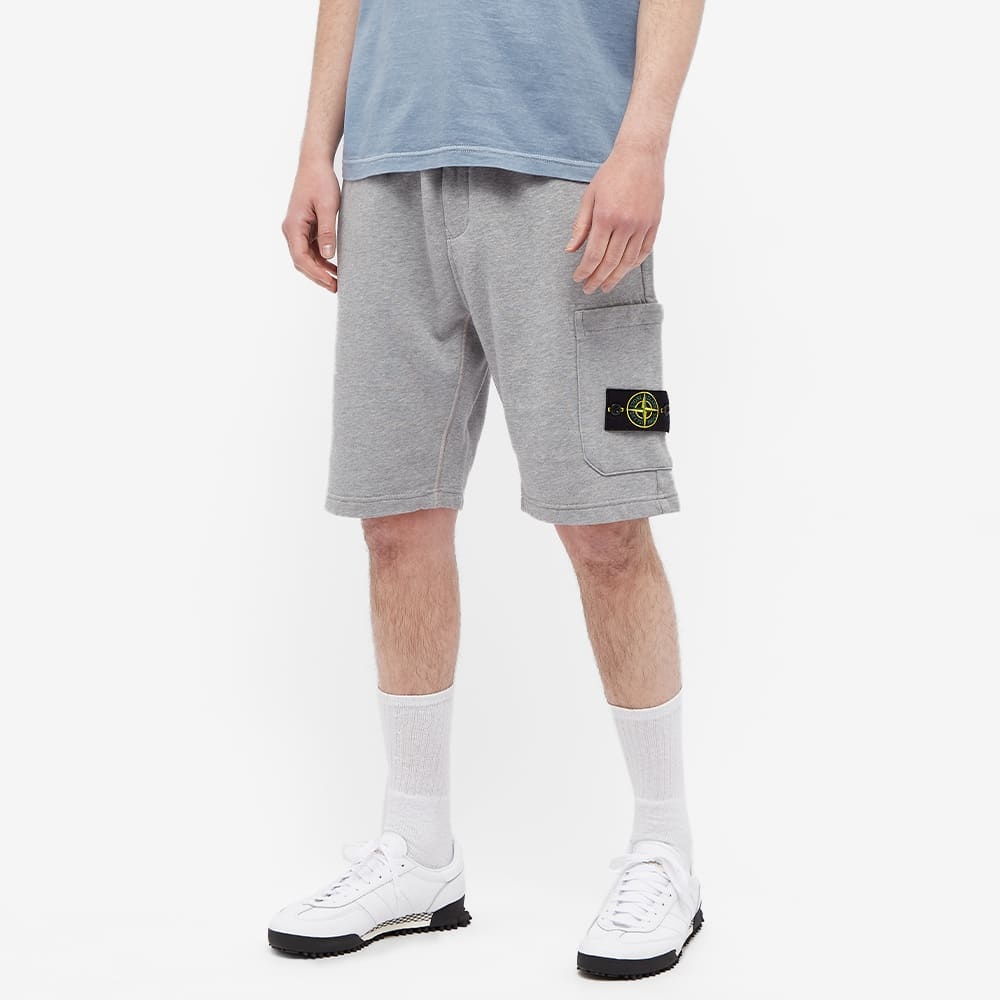 Stone Island Garment Dyed Sweat Short - 5