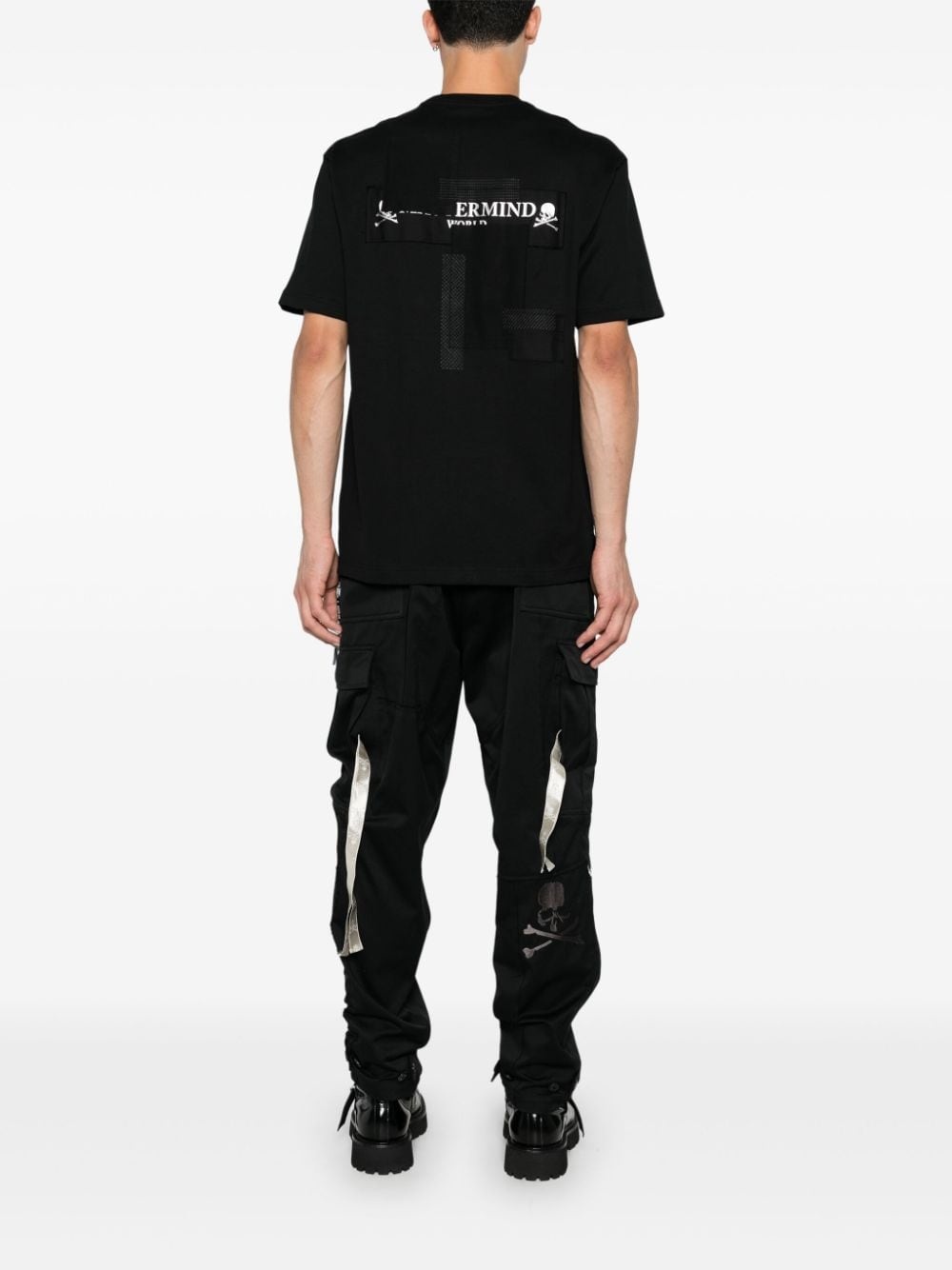 patchwork T-shirt - 4