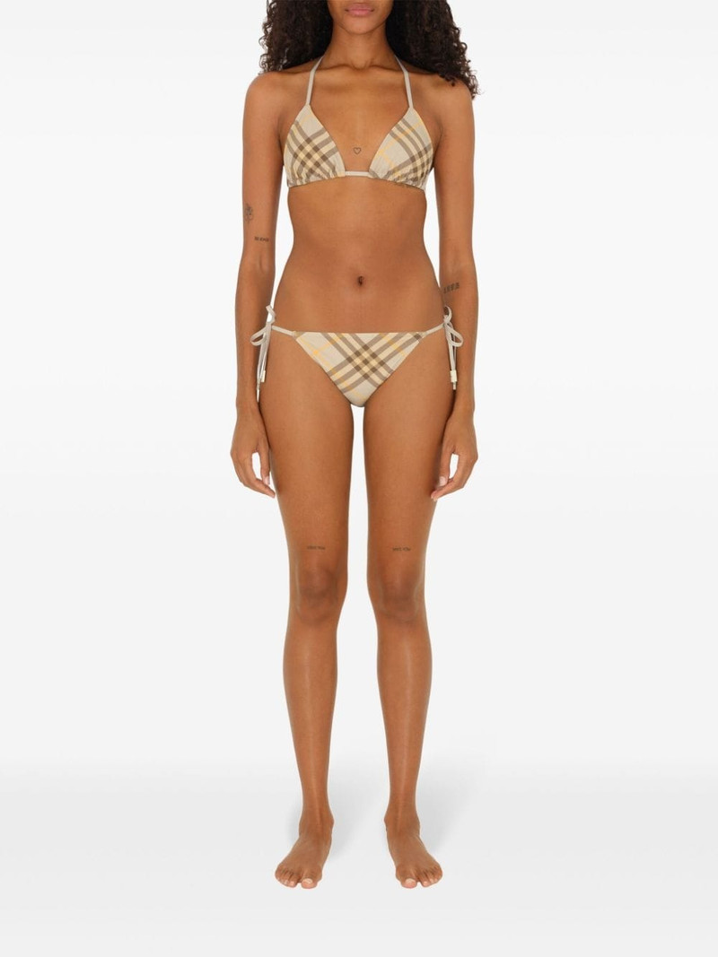 check-print bikini briefs 4