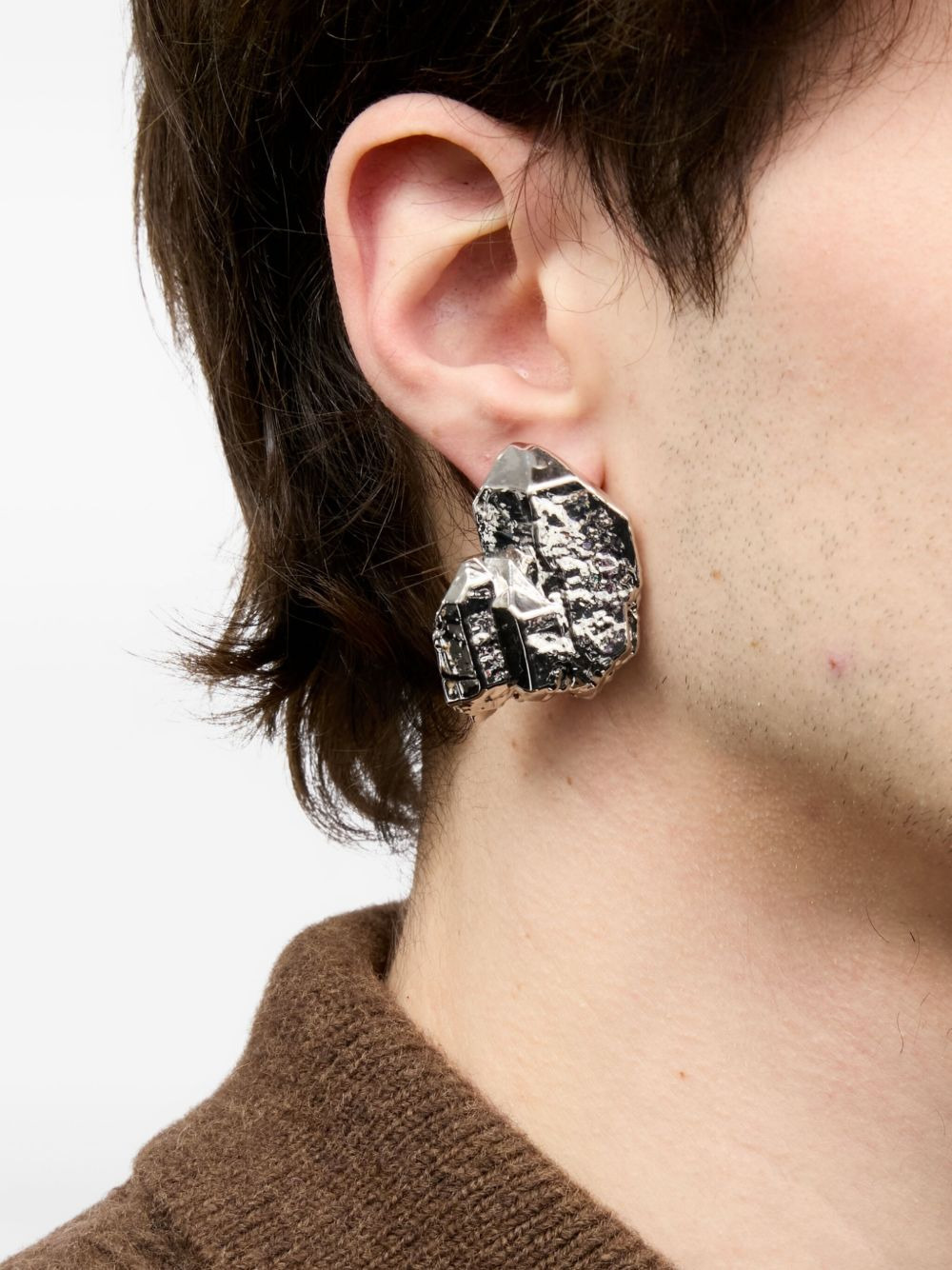 rock-shaped earrings - 3