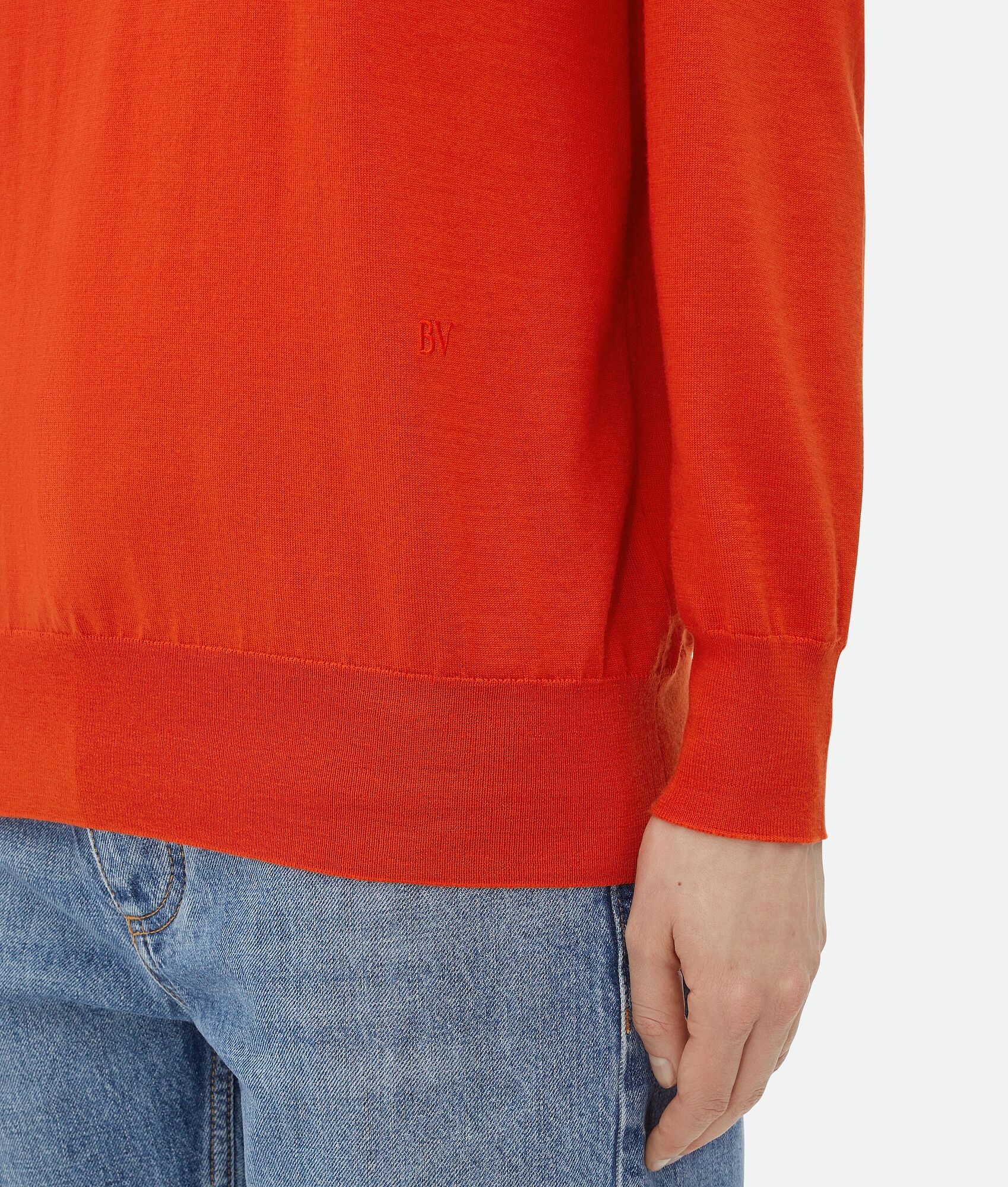 Light Fine Cashmere Hooded Jumper - 6