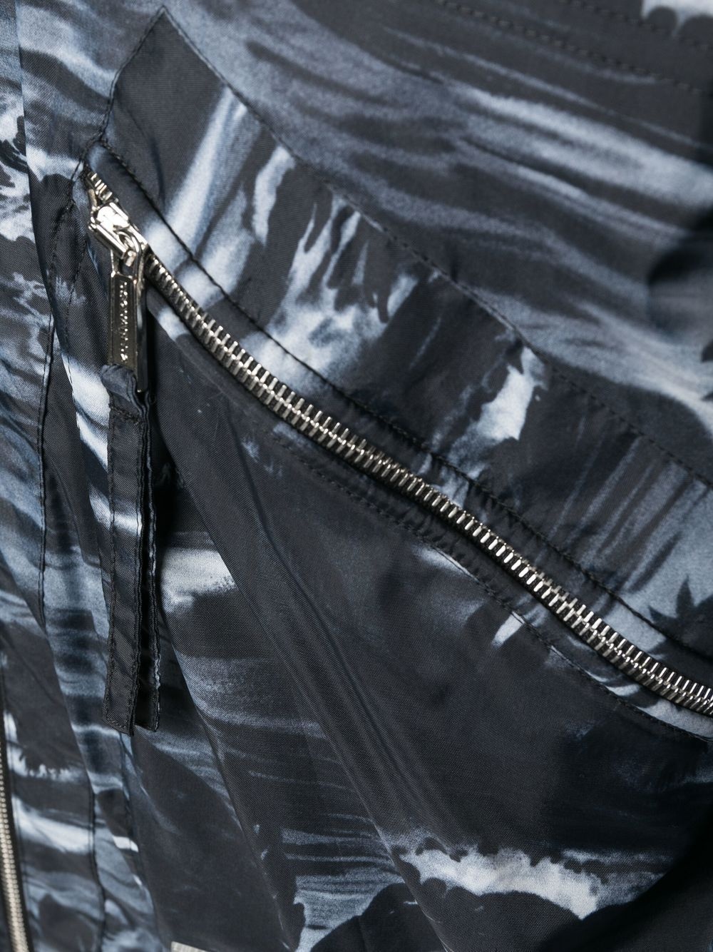graphic-print bomber jacket - 5