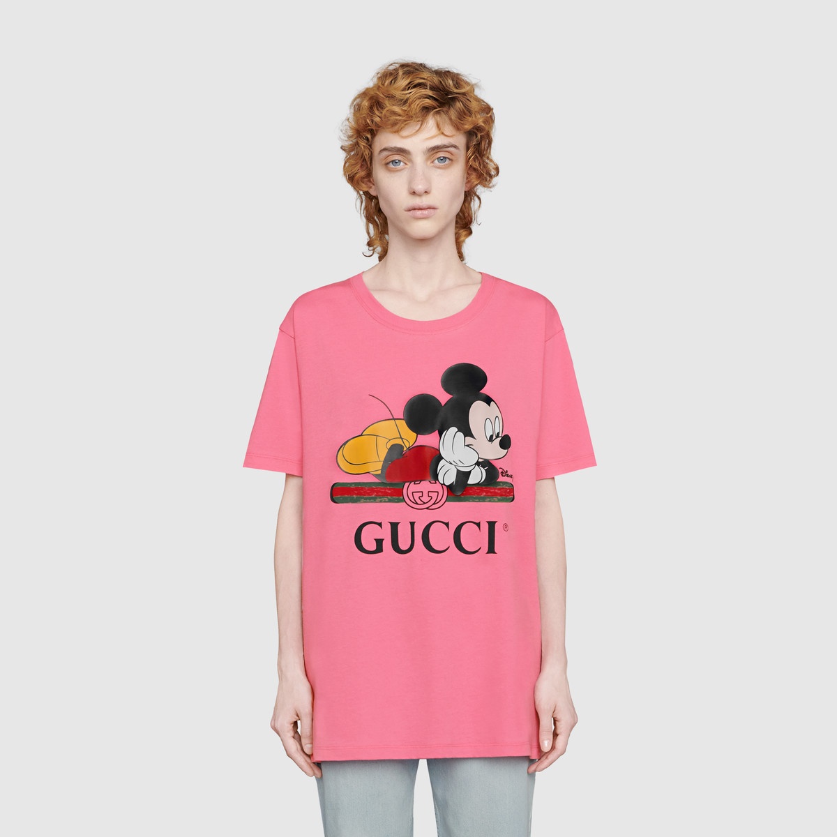 ☆ DISNEY x GUCCI oversize t-shirt コラボTシャツ ☆ GUCCI Disney x Gucci oversize T-shirt | REVERSIBLE