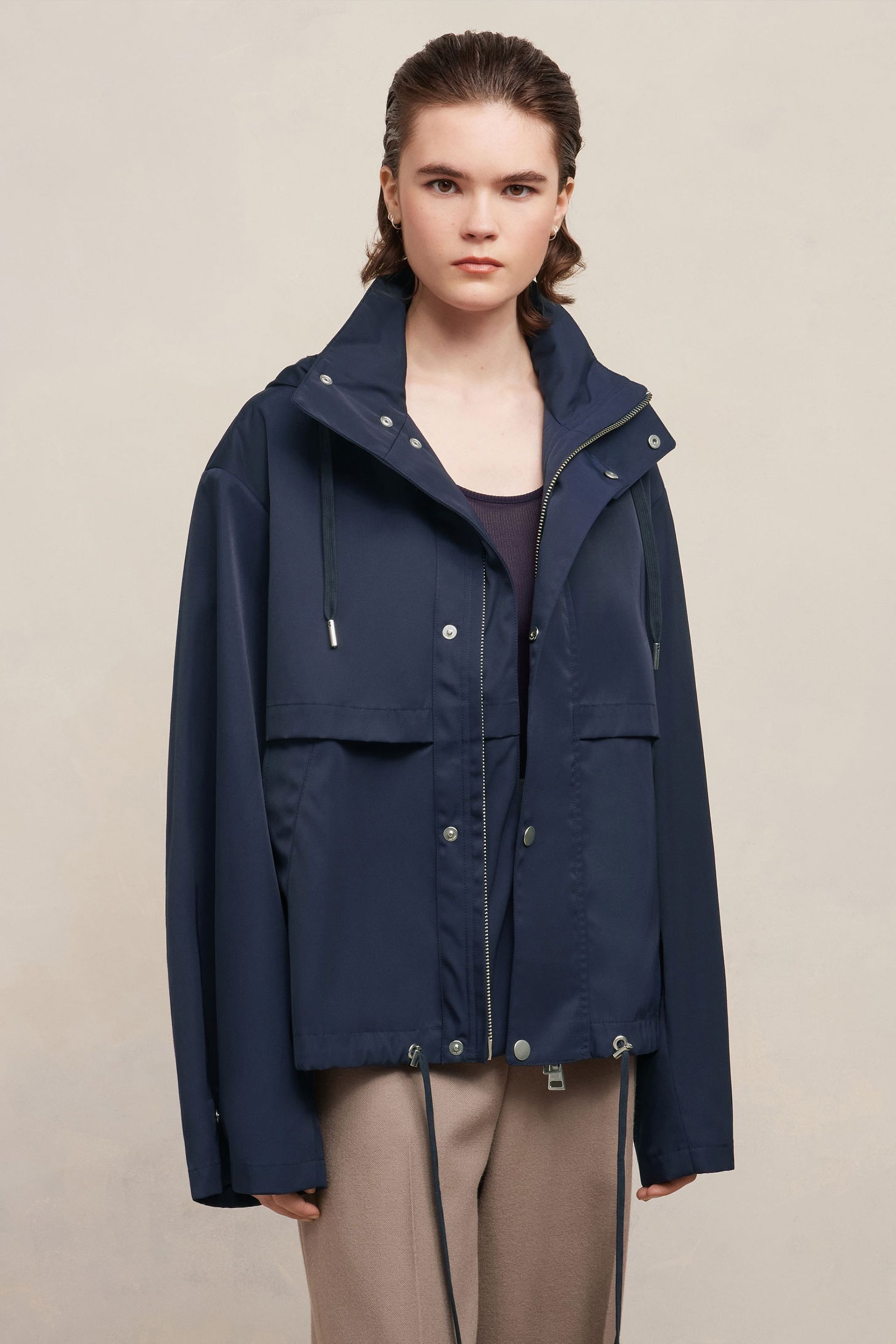 AMI Paris Short Parka | REVERSIBLE