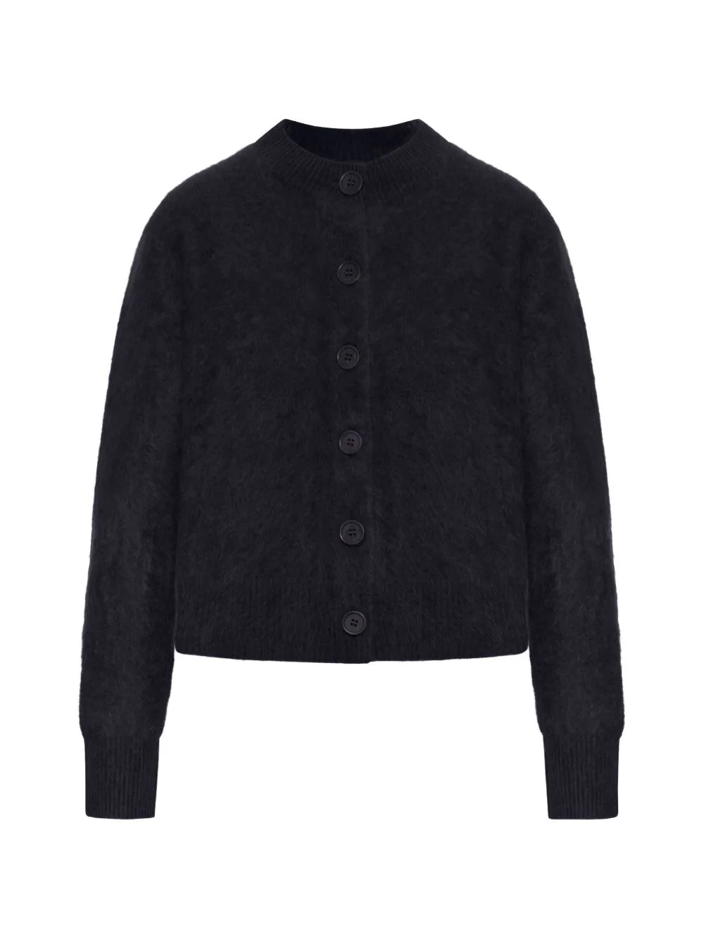 Azalea brushed-finish wool cardigan - 1