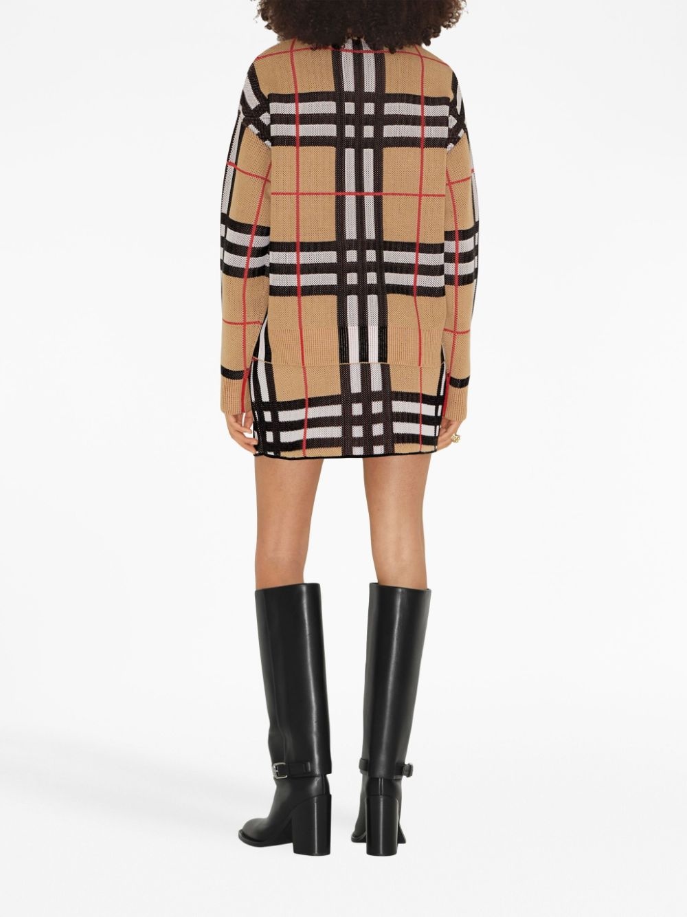 Vintage Check round-neck jumper - 4