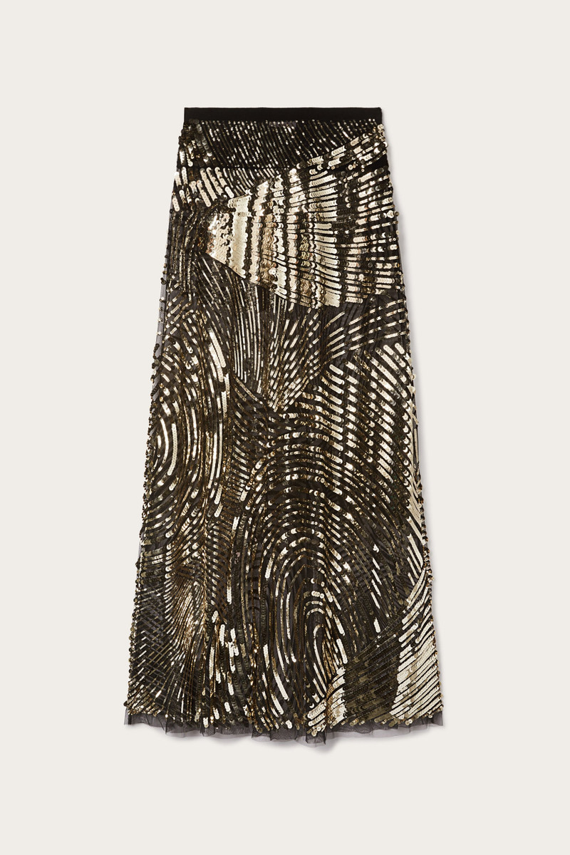 EMBROIDERED TULLE SKIRT 1