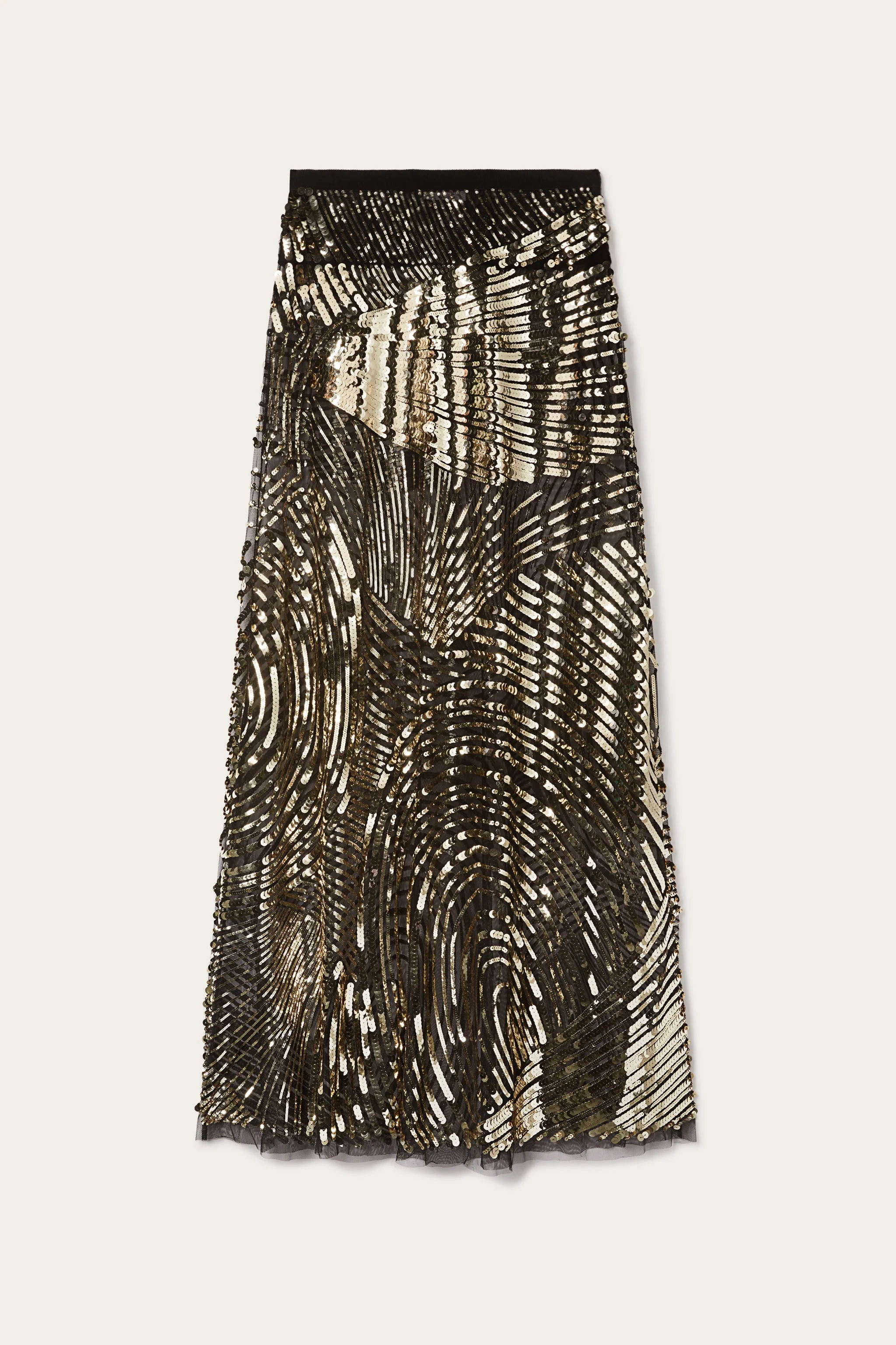 EMBROIDERED TULLE SKIRT - 1