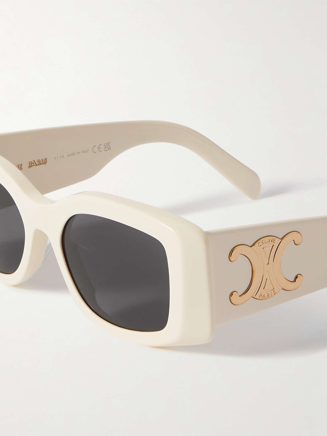 Triomphe oversized square-frame acetate sunglasses - 3