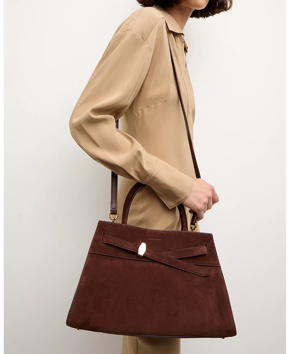 Suede Dash Bag - 3