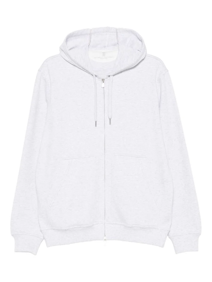 Brunello Cucinelli Cotton Zipped Hoodie - 1
