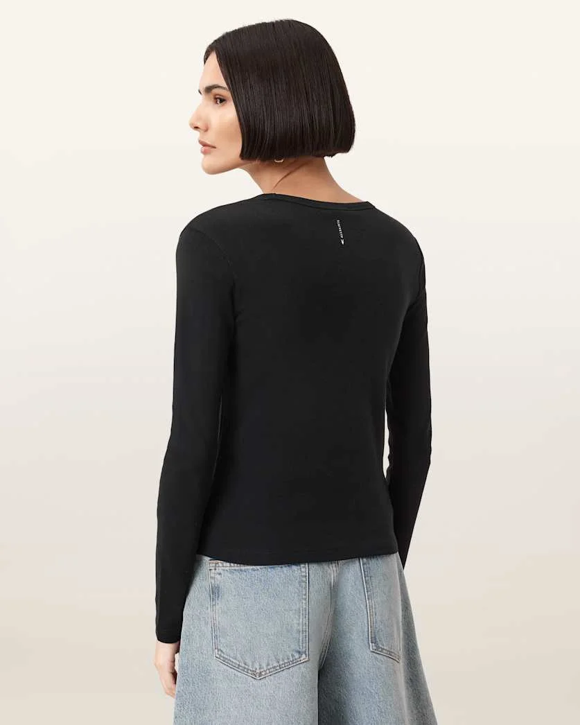 STEVIE SLIM FIT LONG SLEEVE T-SHIRT - 1