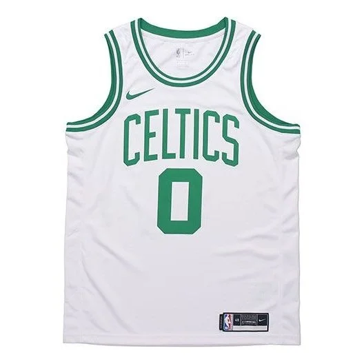나이키 NBA 스포츠 빠른 드라이 농구 저지 / 가장 SW 팬 에디션 2020 시즌 보스턴 Celtics Tatum 0 W - 1