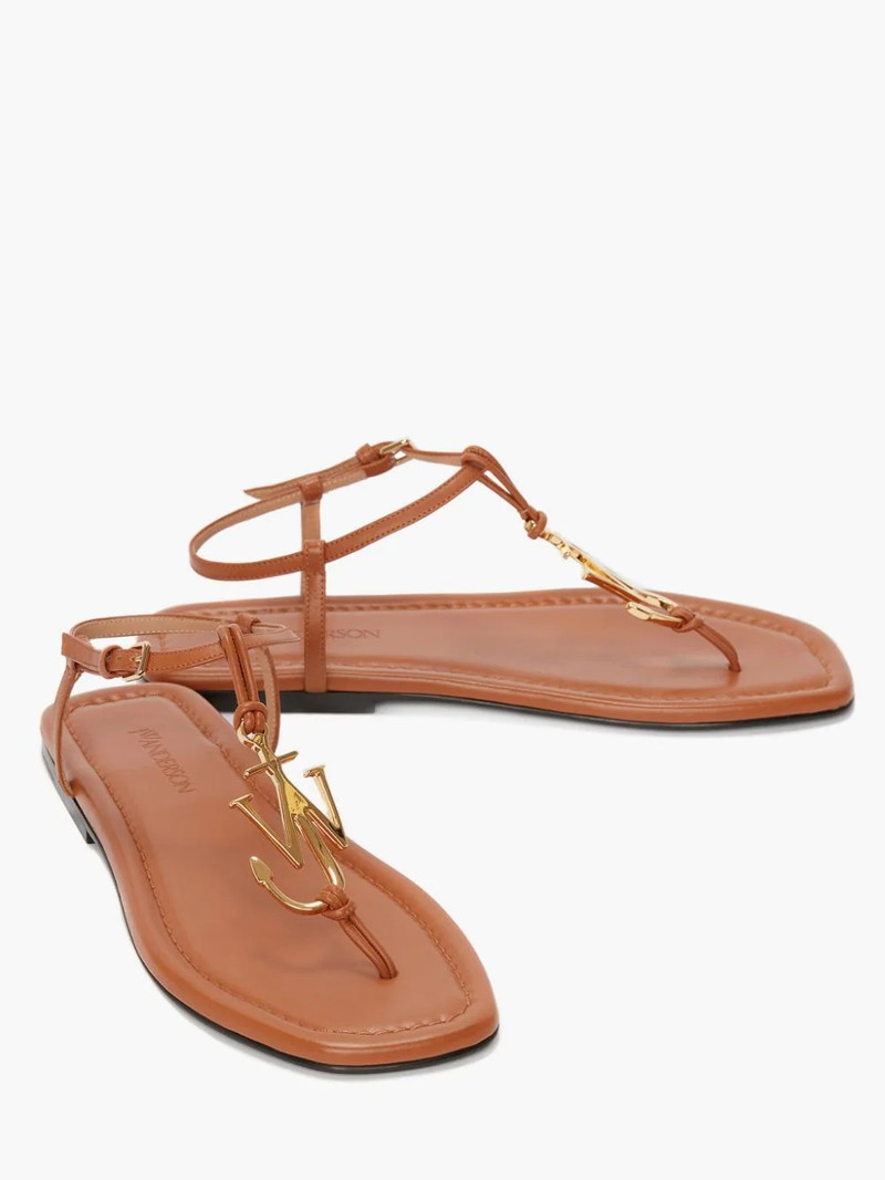 JW Anderson WOMEN'S LOGO FLAT SANDAL outlook