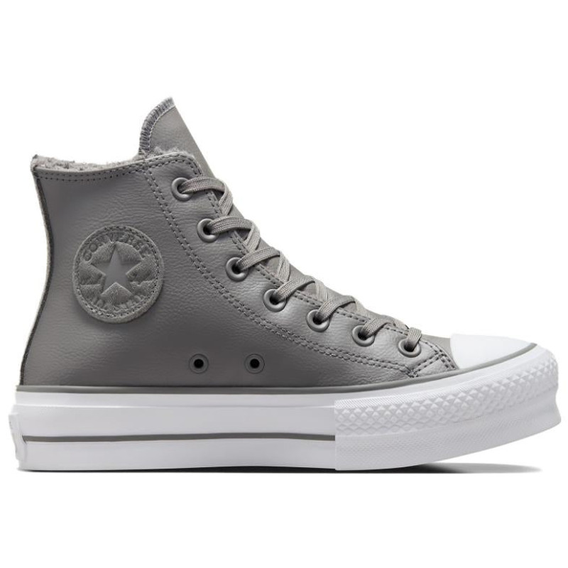 Converse (WMNS) Converse Chuck Taylor All Star Lift Platform 'Grey White' A05511C outlook