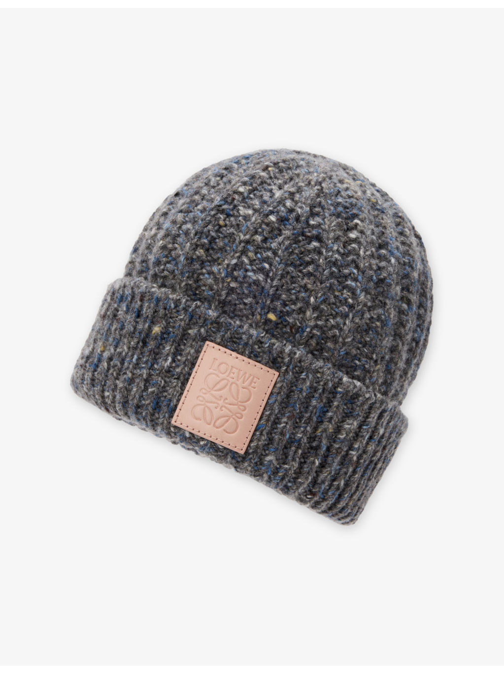 Logo-Patch Wool-Cashmere Blend Beanie - 2