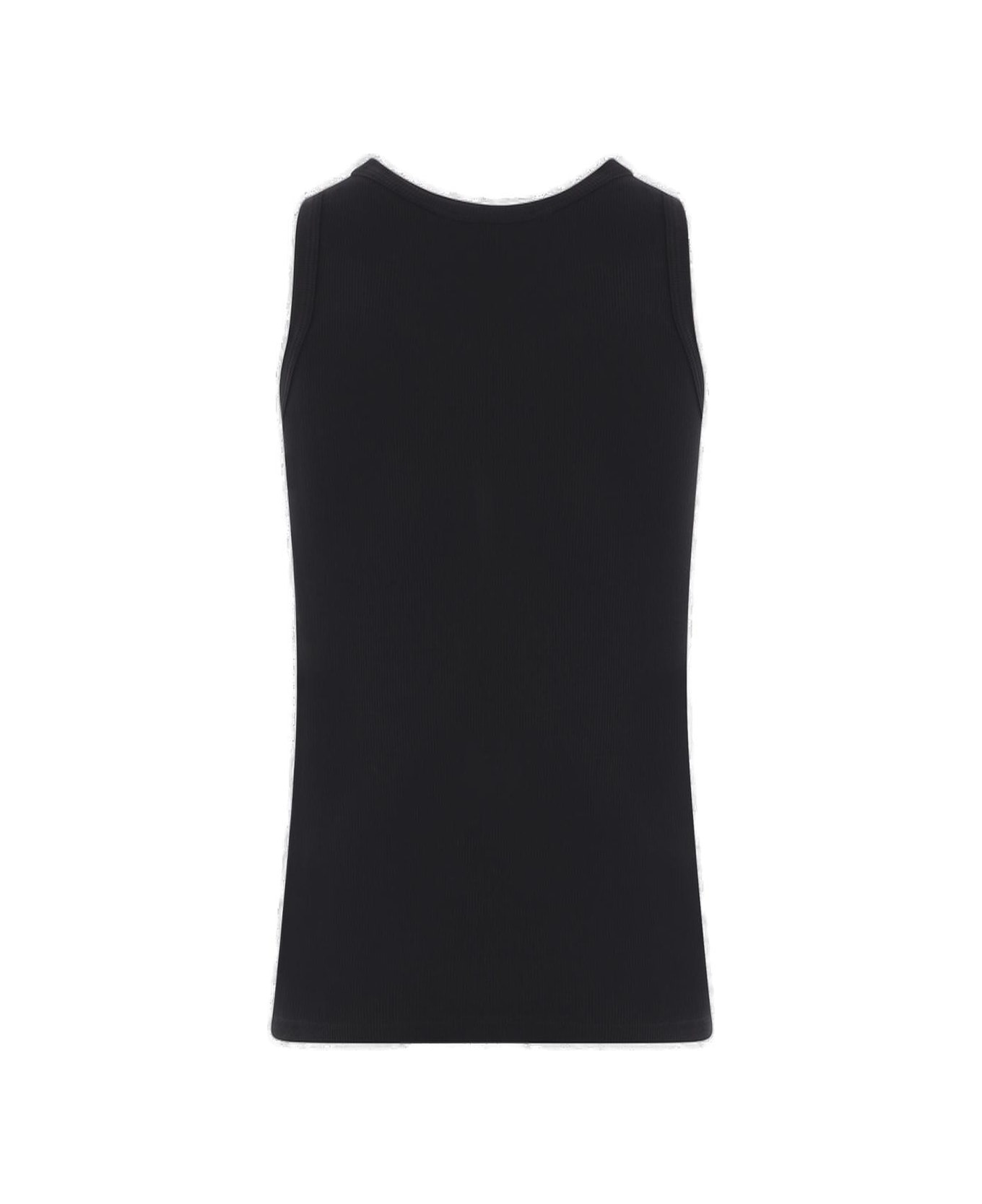 Skull Ribbed Tank Top - 2